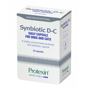 Protexin Synbiotic D-C Capsules voor hond en kat 2 x 50 stuks