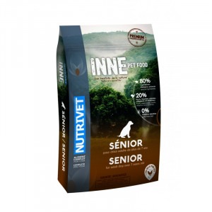 Afbeelding Nutrivet Inne Dog Senior hondenvoer 12 kg door Brekz.nl