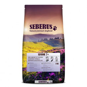 Seberus Senior 7+ - natuurlijk graanvrij hondenvoer 2 x 12 kg