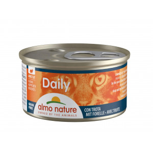 Afbeelding Almo Nature Daily Hapje met Forel 85 gr Per 24 door Brekz.nl