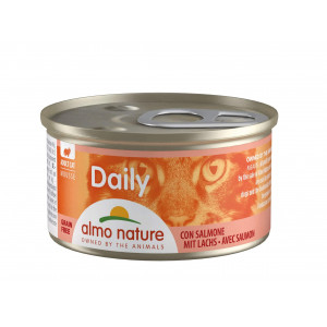 Almo Nature Daily Mousse met zalm kattenvoer 85 gr