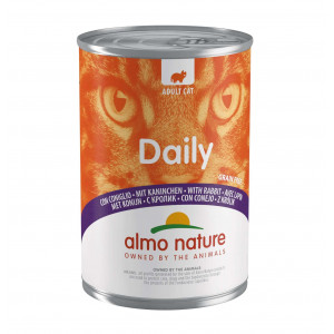 Afbeelding Almo Nature Daily Konijn 400 gram Per 24 door Brekz.nl