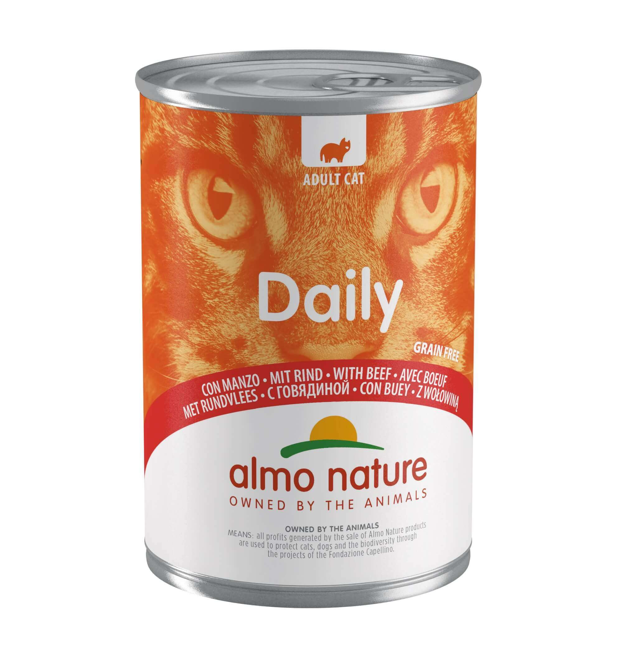 Almo Nature Daily met rund (400 gram)