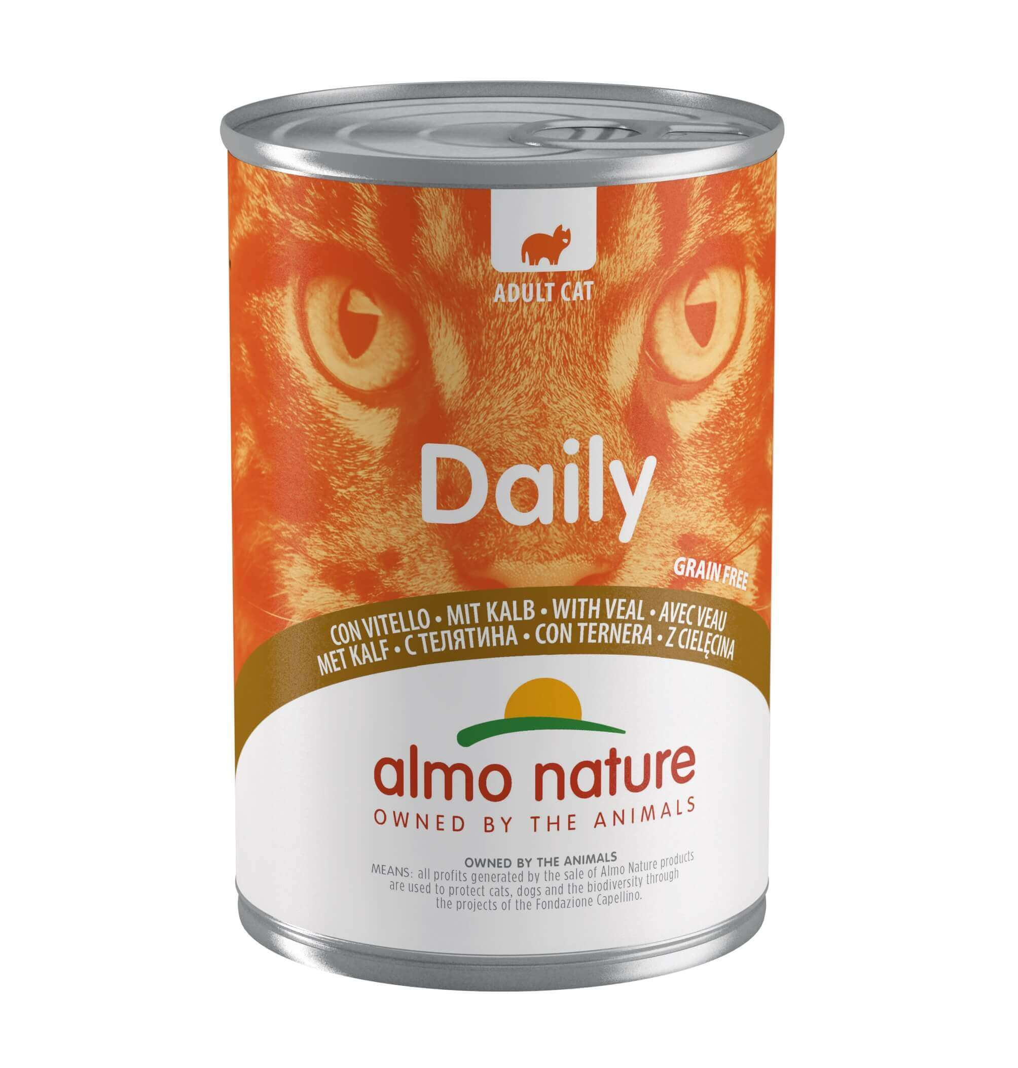Almo Nature Daily met kalf (400 gram)