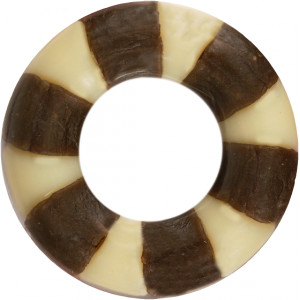 Afbeelding Nyl'o Hide kauwring 8 cm voor de hond Per stuk door Brekz.nl
