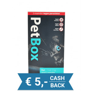 Afbeelding PetBox Kat 1 tot 2 kg Per verpakking door Brekz.nl