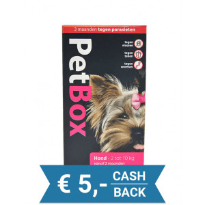 Afbeelding PetBox Hond 2 tot 10 kg Per verpakking door Brekz.nl