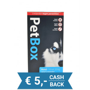 Afbeelding PetBox Hond 10 tot 20 kg Per verpakking door Brekz.nl