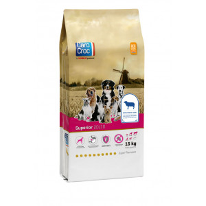 Afbeelding Carocroc 20/10 Superior hondenvoer 15 kg door Brekz.nl