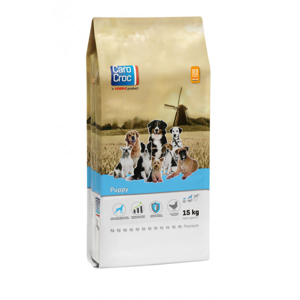 Carocroc 28/18 Puppy hondenvoer 3 x 3 kg