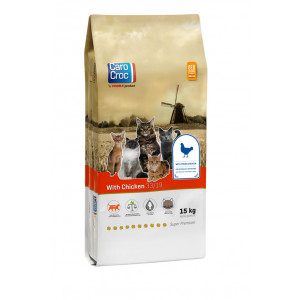 Afbeelding Carocroc 33/19 with Chicken kattenvoer 2 kg door Brekz.nl