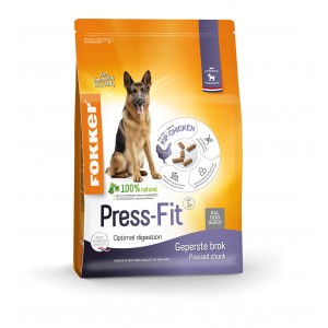 Afbeelding Fokker Press-Fit hondenvoer 13 kg door Brekz.nl