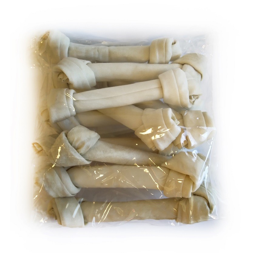 Dental White Bone geknoopt voor honden