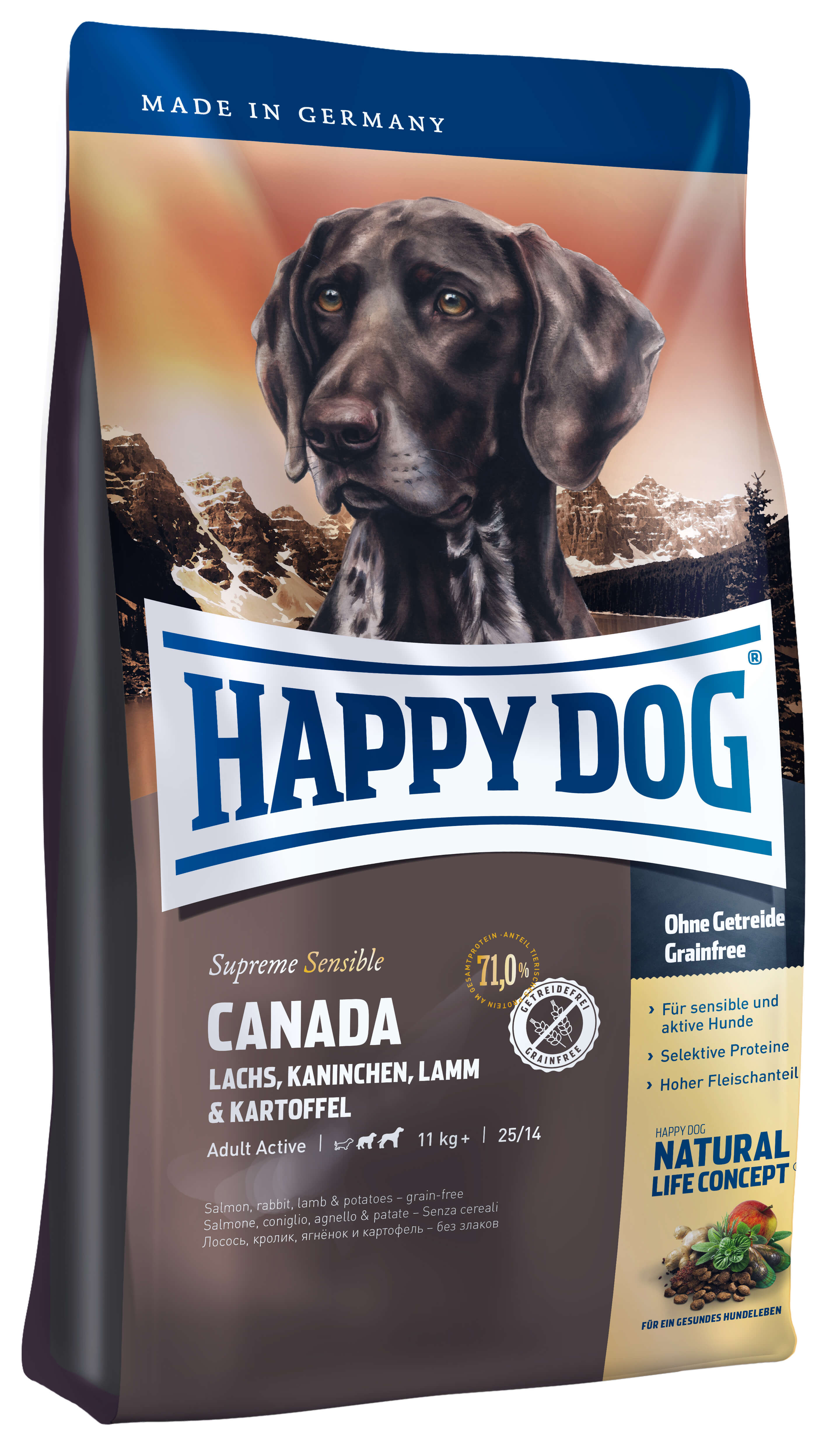 Happy Dog Supreme Sensible Canada hondenvoer Bestel je online bij