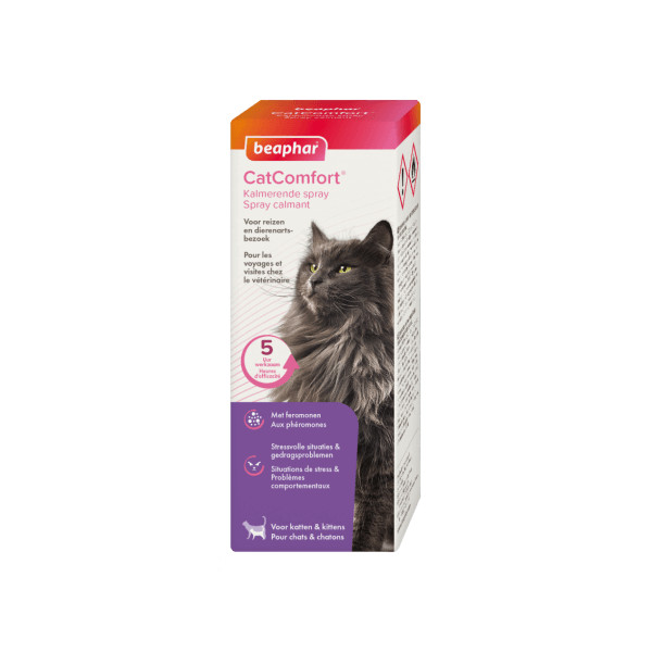 Beaphar CatComfort Kalmerende spray voor de kat 2 x 60 ml
