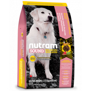 Afbeelding Nutram Sound Balanced Wellness Senior S10 hond 11,4 kg door Brekz.nl