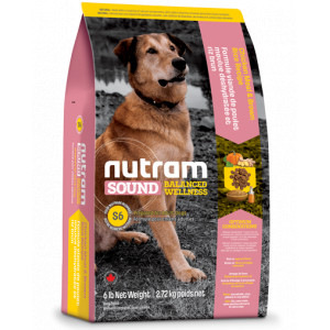 Nutram Sound Balanced Wellness Adult S6 hond 13.6 kg