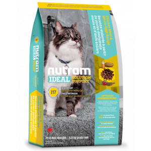 Afbeelding Nutram Ideal Solution Support Indoor Shedding I17 kat 6,8 kg door Brekz.nl