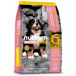 Afbeelding Nutram Balanced Wellness Large Breed Puppy S3 hondenvoer 13.6 kg door Brekz.nl