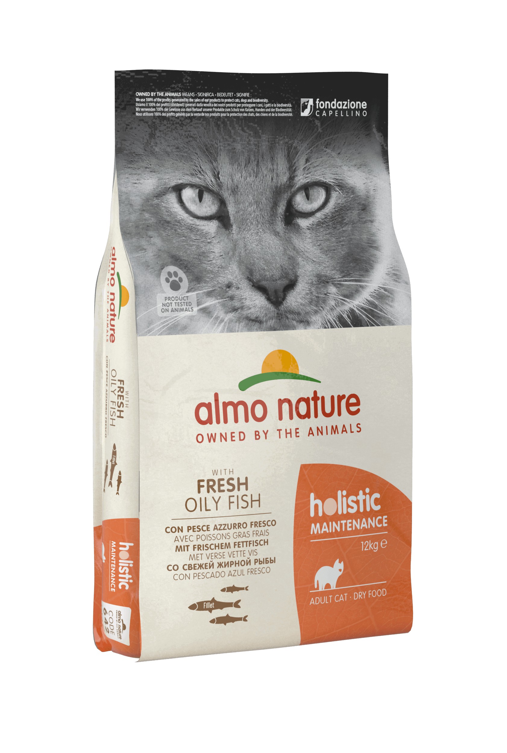 Almo Nature Holistic Maintenance Adult met vette vis kattenvoer