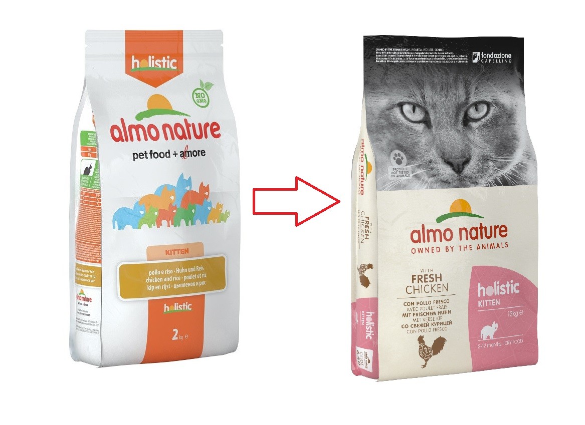 Almo Nature Holistic Kitten kip kattenvoer