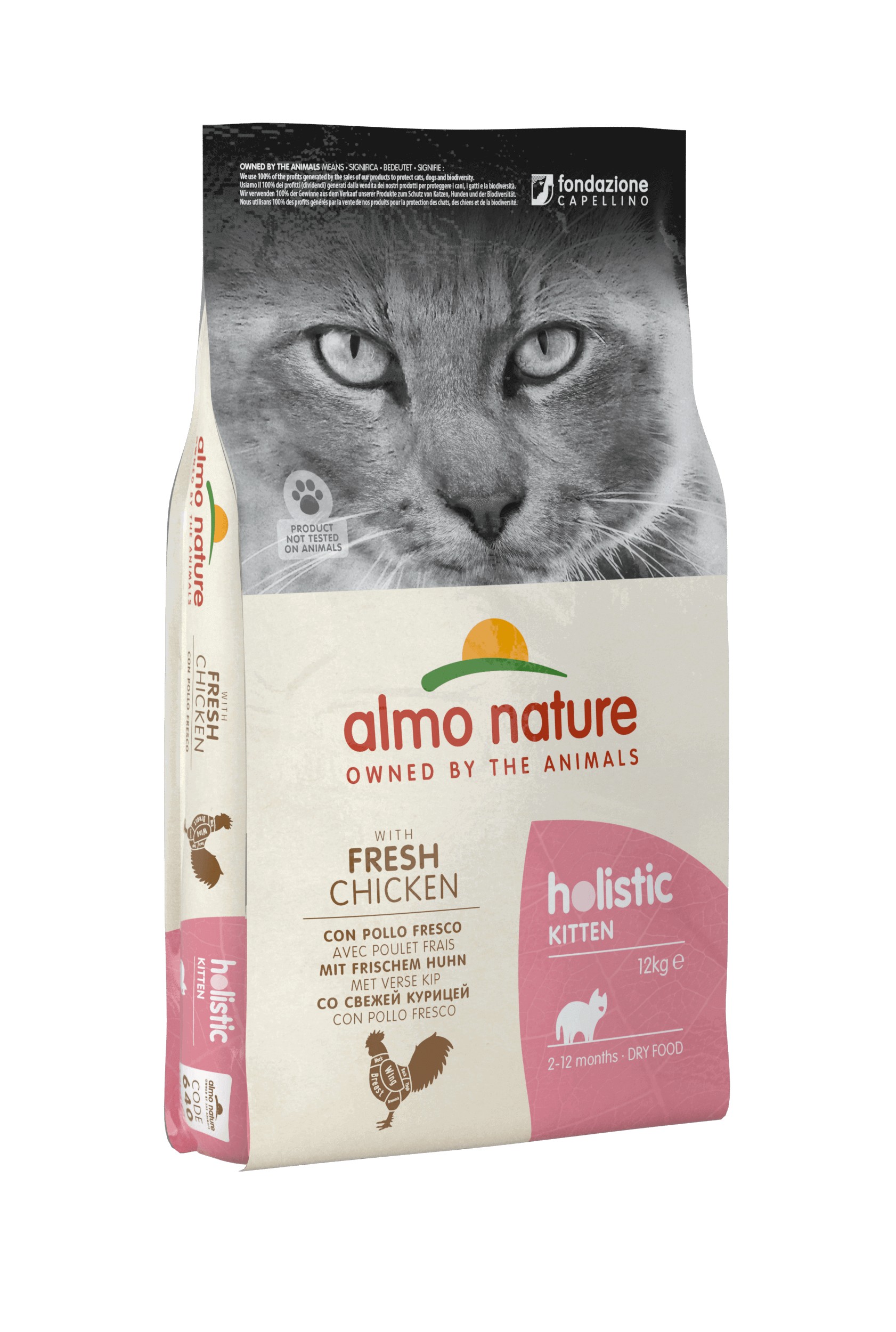 Almo Nature Holistic Kitten kip kattenvoer