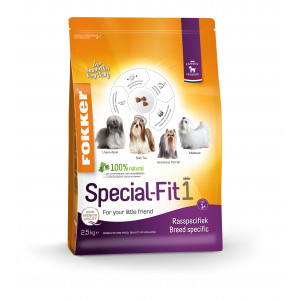 Afbeelding Fokker Special-Fit 1 hondenvoer 2,5 kg door Brekz.nl