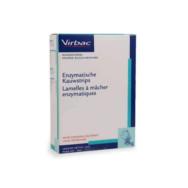 Virbac C.E.T. Kauwstrips hond tot 5 kg ( 200 gr.) 3 x 200 g