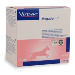 Virbac Megaderm Monodosering - hond vanaf 10 kg/ 28 zakjes Per 3