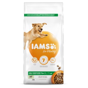 Iams for Vitality Adult Large Lam hondenvoer 2 x 12 kg