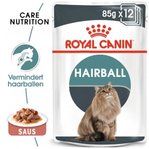 Afbeelding Royal Canin Pouch Hairball Care kattenvoer In Saus door Brekz.nl