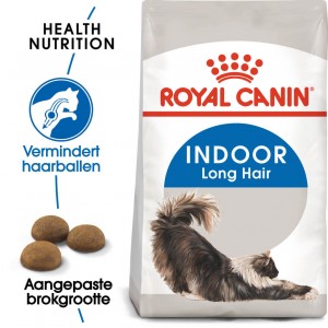 Afbeelding Royal Canin Indoor longhair kattenvoer 10 kg door Brekz.nl