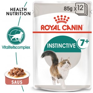 Afbeelding Royal Canin Pouch Instinctive +7 kattenvoer In Saus door Brekz.nl