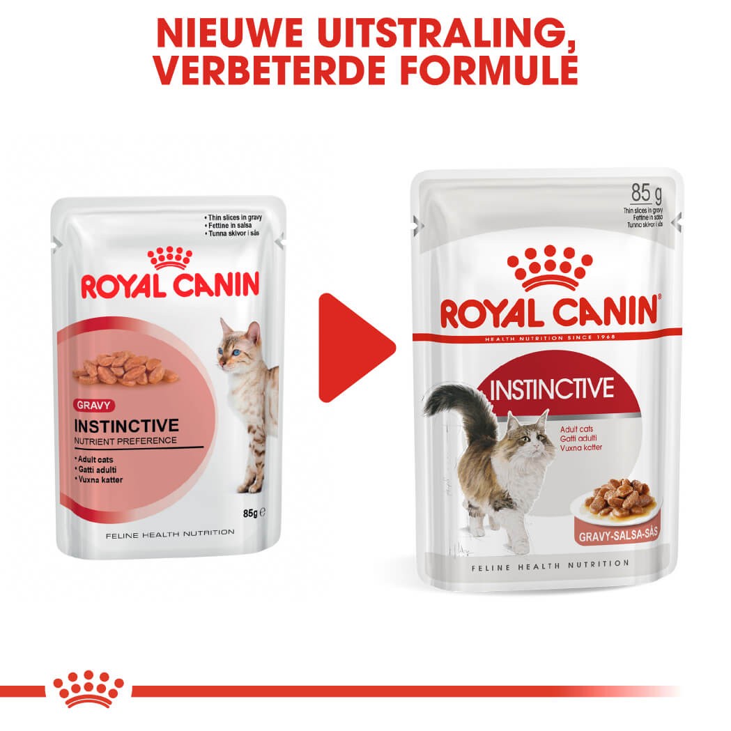 Royal Canin Instinctive Adult kattenvoer 12 zakjes