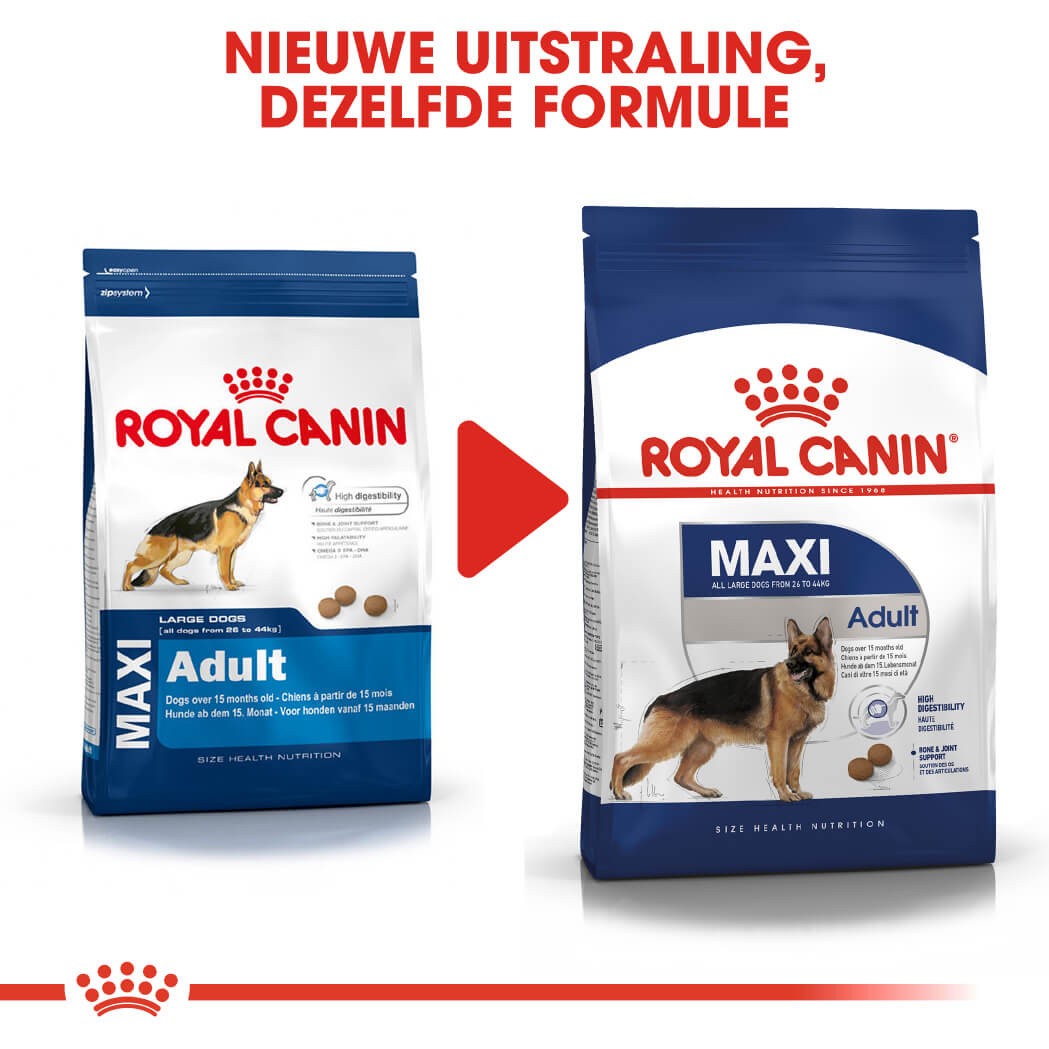 Peregrination donderdag evolutie Royal Canin Maxi adult hondenvoer kopen | Tot 40% goedkoper