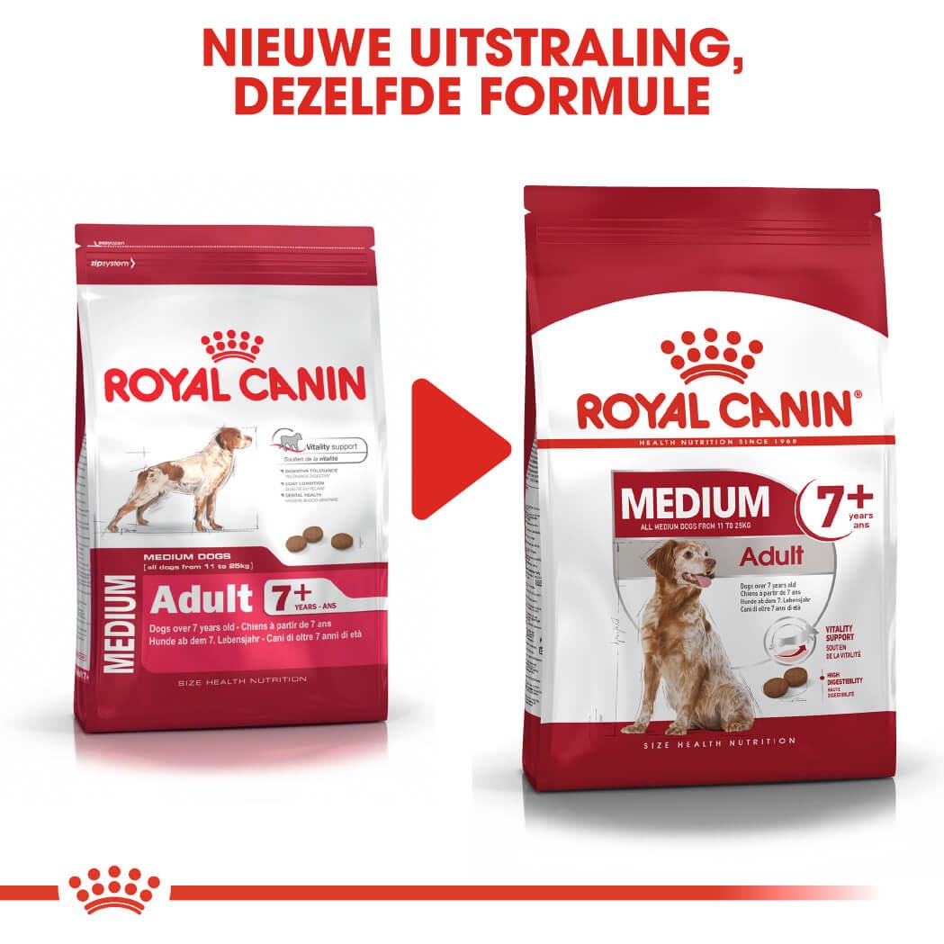 ego tweedehands Prooi Royal Canin Medium Adult 7+ hondenvoer - Voordelig online te koop bij