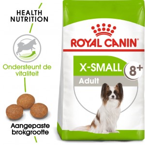 Afbeelding Royal Canin X-Small Adult 8+ hondenvoer 3 kg door Brekz.nl