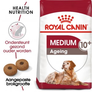 Als reactie op de reguleren bezig Royal Canin Medium Ageing 10+ hondenvoer | Goedkoop