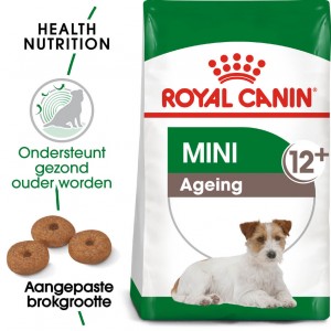 Afbeelding Royal Canin Mini Ageing +12 hondenvoer 3.5 kg door Brekz.nl