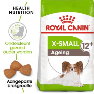 Afbeelding Royal Canin X-Small Ageing 12+ hondenvoer 1.5 kg door Brekz.nl