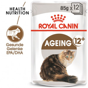 Afbeelding Royal Canin Pouch Ageing +12 kattenvoer In Gelei door Brekz.nl