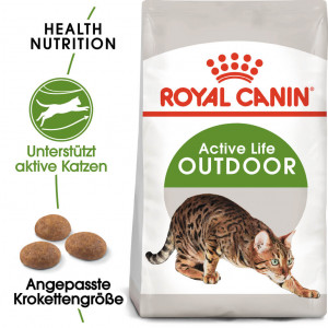 Afbeelding Royal Canin Outdoor kattenvoer 10 + 2 kg door Brekz.nl