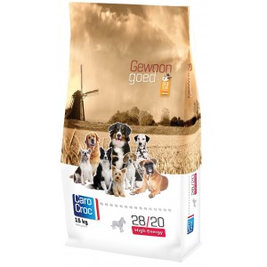 Afbeelding Carocroc 28/20 High Energy Hondenvoer 15 kg door Brekz.nl