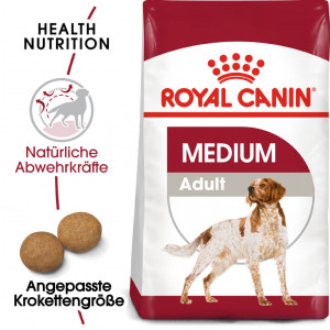 Afbeelding Royal Canin Medium Adult hondenvoer 4 kg door Brekz.nl