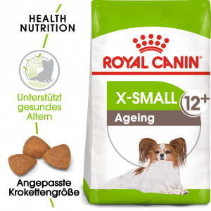Afbeelding Royal Canin X-Small Ageing 12+ hondenvoer 1.5 kg door Brekz.nl