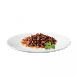 Gourmet Mon Petit Intense met gevogelte natvoer kat (6x50g)