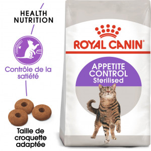 Afbeelding Royal Canin Sterilised Appetite Control kattenvoer 2 x 10 kg door Brekz.nl