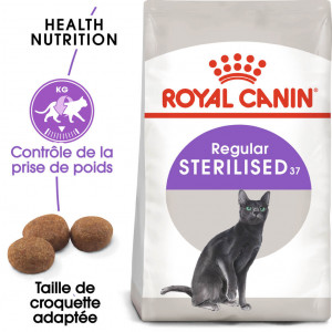 Afbeelding Royal Canin Sterilised 37 kattenvoer 10 + 2 kg door Brekz.nl