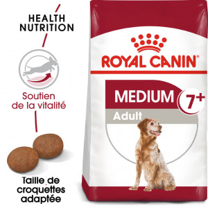 Afbeelding Royal Canin Medium Adult 7+ hondenvoer 4 kg door Brekz.nl