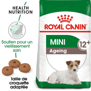 Afbeelding Royal Canin Mini Ageing +12 hondenvoer 3.5 kg door Brekz.nl